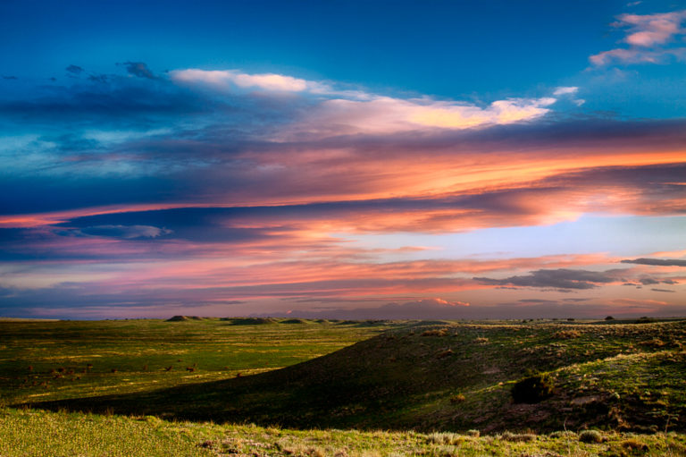 Grasslands Sunset-2 - Visit La Junta