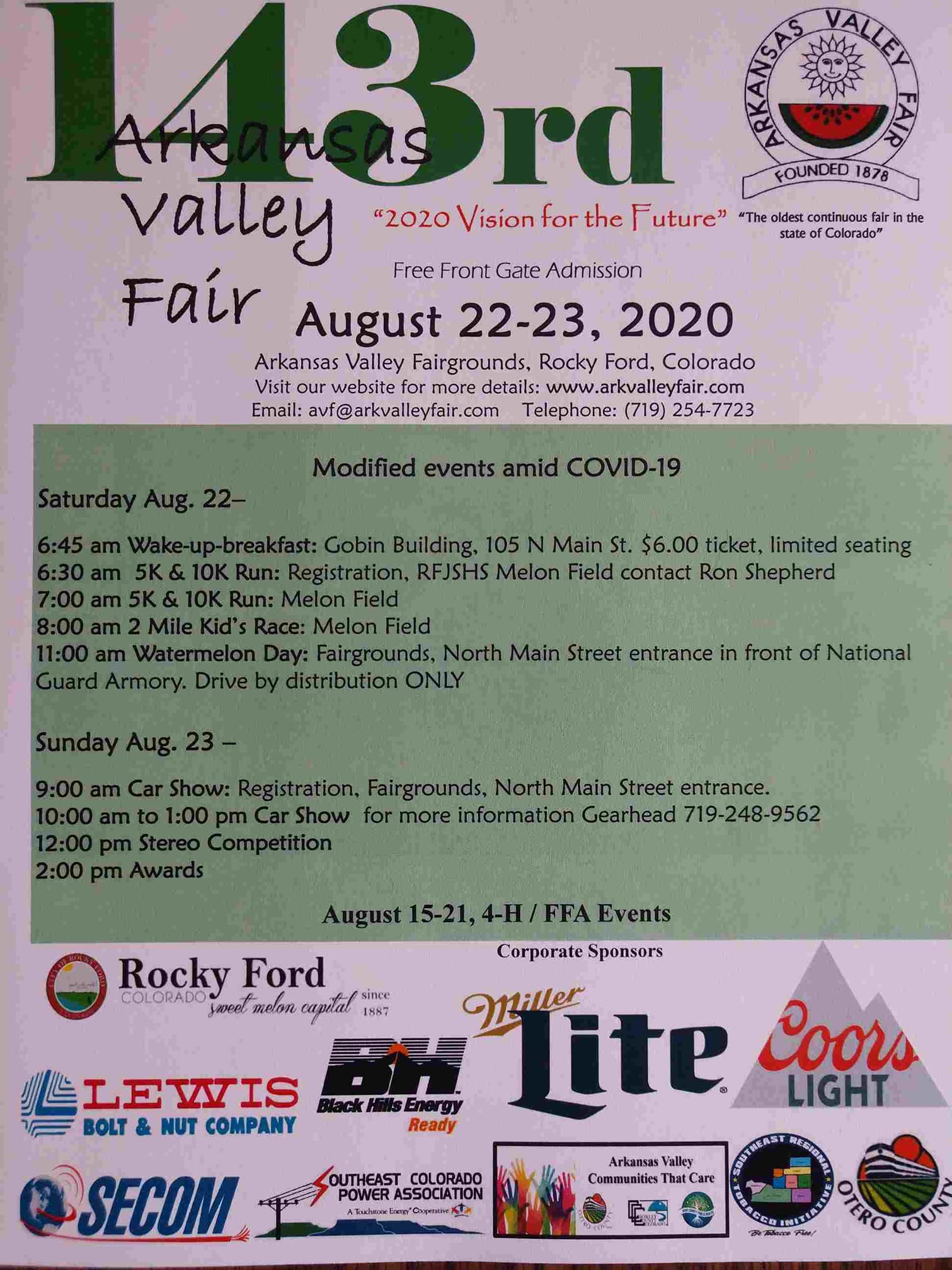 Arkansas Valley Fair Visit La Junta
